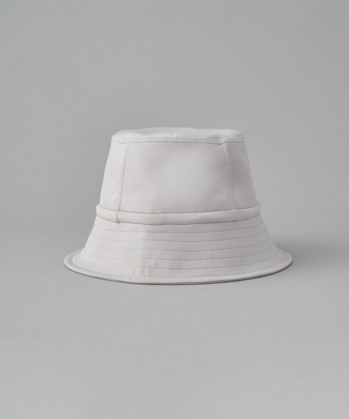 GUACAMOLE(ガカモレ)の「Functional stretch bucket hat(ハット・メンズ・グレー/オレンジ/チャコールグレー/ホワイト/ライトグレー/ホワイト×ピンク/ブラック/イエロー・FREE)」の7枚目の写真