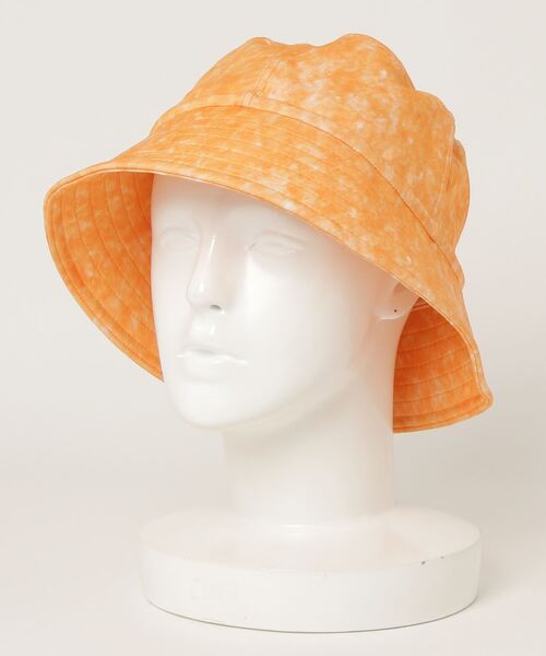 GUACAMOLE(ガカモレ)の「Functional stretch bucket hat(ハット・メンズ・グレー/オレンジ/チャコールグレー/ホワイト/ライトグレー/ホワイト×ピンク/ブラック/イエロー・FREE)」の13枚目の写真