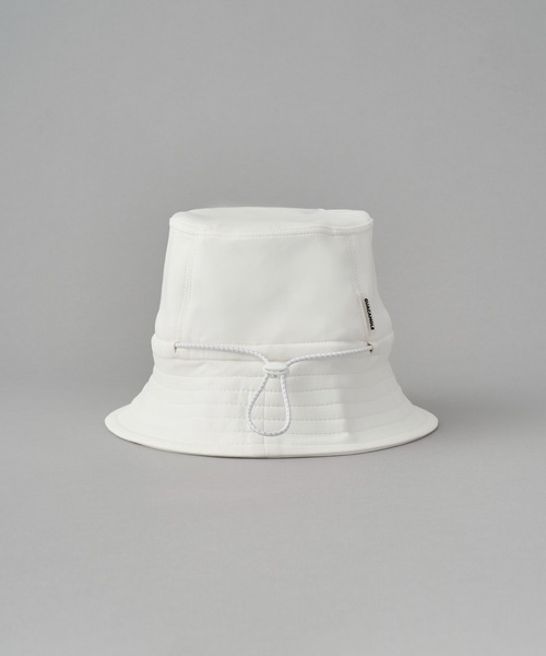 GUACAMOLE(ガカモレ)の「Functional stretch bucket hat(ハット・メンズ・グレー/オレンジ/チャコールグレー/ホワイト/ライトグレー/ホワイト×ピンク/ブラック/イエロー・FREE)」の10枚目の写真