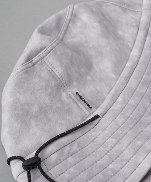 GUACAMOLE(ガカモレ)の「Functional stretch bucket hat(ハット・メンズ・グレー/オレンジ/チャコールグレー/ホワイト/ライトグレー/ホワイト×ピンク/ブラック/イエロー・FREE)」の16枚目の写真