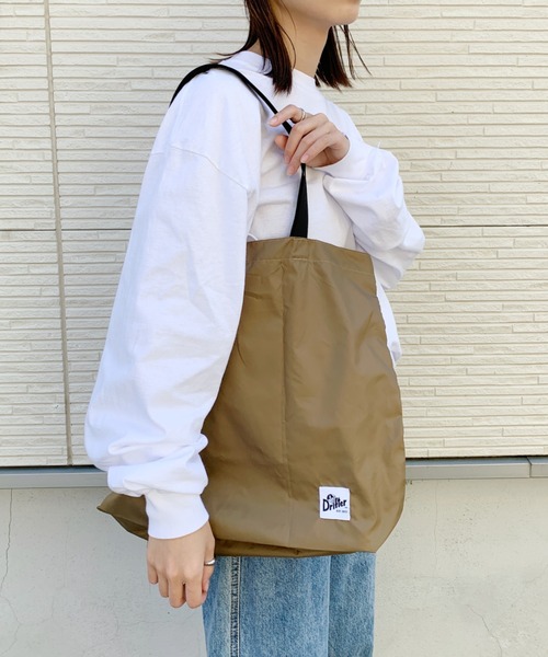 Drifter(ドリフター)の「Drifter(ドリフター) / ECO TOTE M(トートバッグ・レディース・ベージュ/ブラウン/レオパード・FREE)」の1枚目の写真