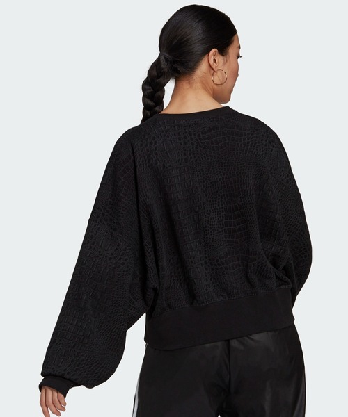 adidas（アディダス）の「スウェット [SWEAT] アディダスオリジナルス（スウェット・レディース・ブラック/ブラック系その他・SMALL/MEDIUM/LARGE/X-LARGE/XX-LARGE/X-SMALL）」の6枚目の写真