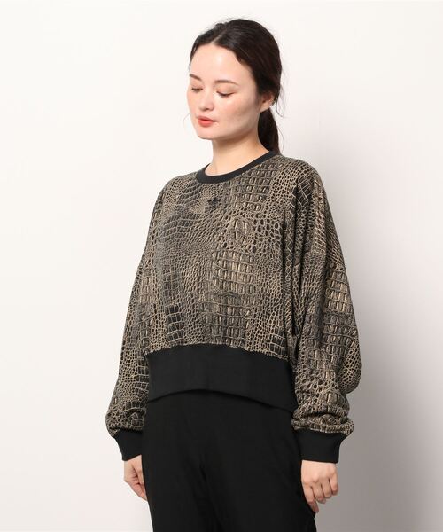 adidas（アディダス）の「スウェット [SWEAT] アディダスオリジナルス（スウェット・レディース・ブラック/ブラック系その他・SMALL/MEDIUM/LARGE/X-LARGE/XX-LARGE/X-SMALL）」の12枚目の写真