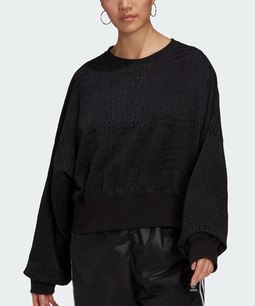 adidas（アディダス）の「スウェット [SWEAT] アディダスオリジナルス（スウェット・レディース・ブラック/ブラック系その他・SMALL/MEDIUM/LARGE/X-LARGE/XX-LARGE/X-SMALL）」の13枚目の写真