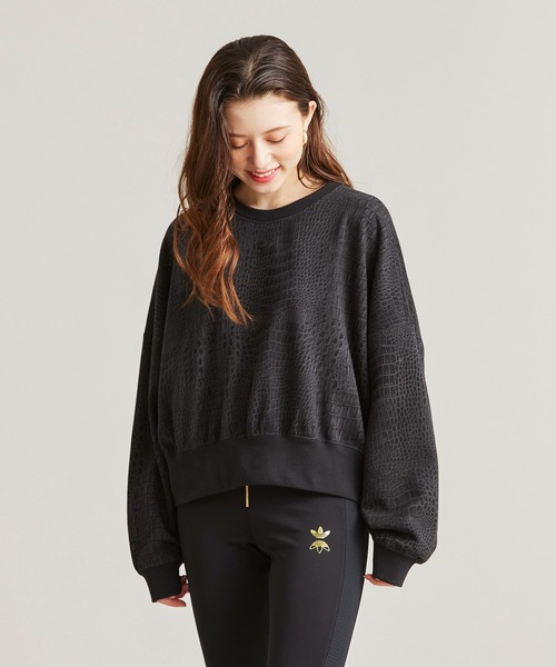 adidas（アディダス）の「スウェット [SWEAT] アディダスオリジナルス（スウェット・レディース・ブラック/ブラック系その他・SMALL/MEDIUM/LARGE/X-LARGE/XX-LARGE/X-SMALL）」の15枚目の写真