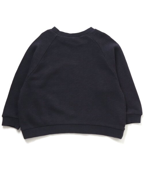 BREEZE（ブリーズ）の「カレッジリンクトレーナー（スウェット・キッズ・チャコール/レインボー/ネイビー/ピンク/ミント/サックスブルー/アイボリー/キナリ/ブラウン・120/130/110/140/150/100/90）」の14枚目の写真