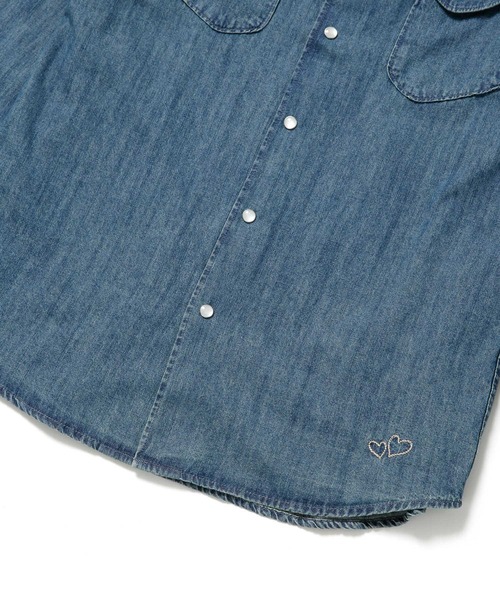 Wrangler（ラングラー）の「Wrangler/別注レギュラーカラーウエスタンドレスシャツ（シャツ/ブラウス・メンズ・ブラック/ブルー/ホワイト/ネイビー・XL/S/L/M）」の10枚目の写真