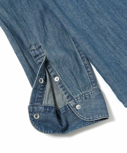 Wrangler（ラングラー）の「Wrangler/別注レギュラーカラーウエスタンドレスシャツ（シャツ/ブラウス・メンズ・ブラック/ブルー/ホワイト/ネイビー・XL/S/L/M）」の13枚目の写真