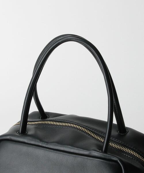 BEAUTY&YOUTH UNITED ARROWS（ビューティーアンドユースユナイテッドアローズ）の「BY ソフトスクエア ボストンバッグ -2WAY-（ボストンバッグ・レディース・ブラック・FREE）」の6枚目の写真