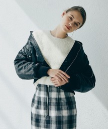 INED CLARO | 《INED CLARO》シャギープルオーバー(ニット/セーター)