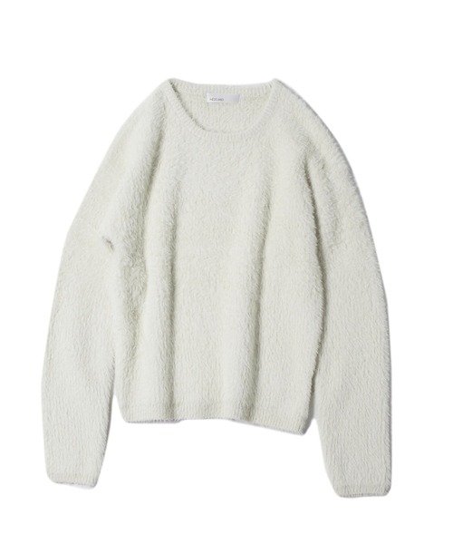 INED CLARO（イネドクラロ）の「《INED CLARO》シャギープルオーバー（ニット/セーター・レディース・グレー/ブルー/アイボリー・フリー）」の10枚目の写真