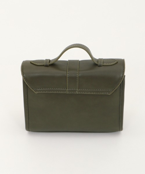 axes femme（アクシーズファム）の「フラップ刺繍スクエアバッグ（ショルダーバッグ・レディース・ワイン/ネイビー/カーキ・MEDIUM）」の18枚目の写真