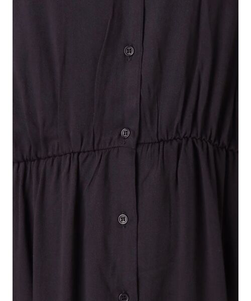 EMODA（エモダ）の「【AD】レーヨン開襟OP（シャツワンピース・レディース・ベージュ/ネイビー/カーキ・FREE）」の11枚目の写真