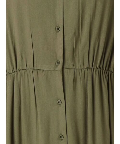EMODA（エモダ）の「【AD】レーヨン開襟OP（シャツワンピース・レディース・ベージュ/ネイビー/カーキ・FREE）」の12枚目の写真