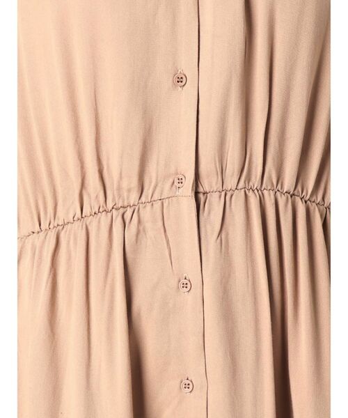 EMODA（エモダ）の「【AD】レーヨン開襟OP（シャツワンピース・レディース・ベージュ/ネイビー/カーキ・FREE）」の13枚目の写真