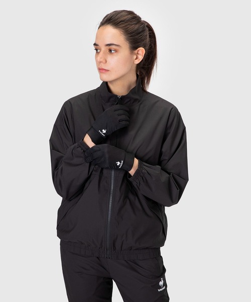 le coq sportif(ルコックスポルティフ)の「スポーツ メンズ レディース ユニセックスグローブ アクセサリー 小物 手袋 グローブ トレーニング トレーニングウェア スポーツウェア(手袋・メンズ・ブラック/ネイビー・M/L)」の4枚目の写真