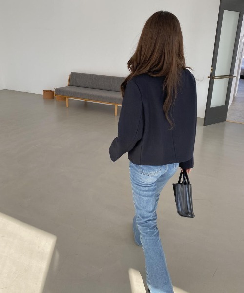 mood for a day（ムードフォーアデイ）の「washing boots cut denim / ウォッシングブーツカットデニム（デニムパンツ・レディース・ケミカルウォッシュ・SMALL/MEDIUM）」の11枚目の写真