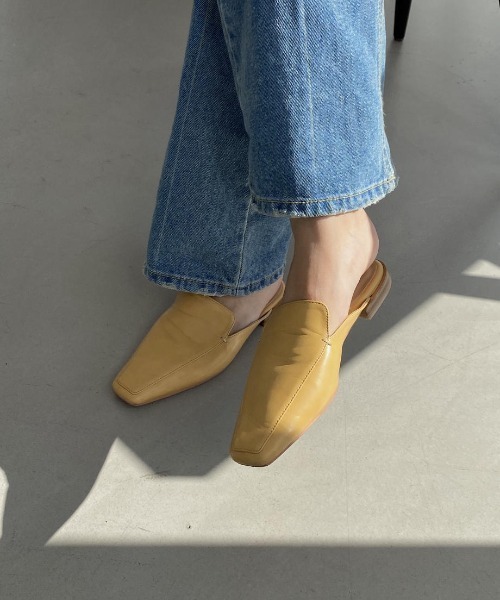 mood for a day（ムードフォーアデイ）の「washing boots cut denim / ウォッシングブーツカットデニム（デニムパンツ・レディース・ケミカルウォッシュ・SMALL/MEDIUM）」の6枚目の写真