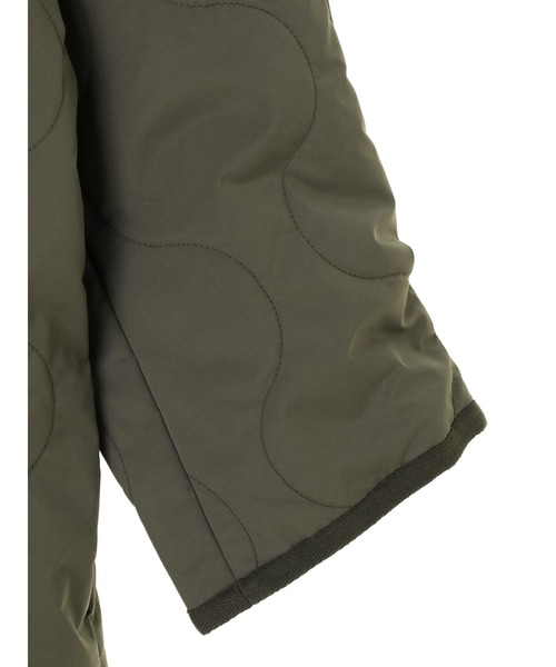 CRAFT STANDARD BOUTIQUE(クラフトスタンダードブティック)の「【CASHPAD】ノーカラー中綿キルトブルゾン *◇(ノーカラージャケット・レディース・ブラック/カーキ/ブラウン・FREE)」の16枚目の写真