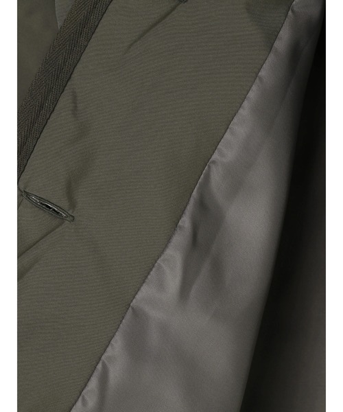 CRAFT STANDARD BOUTIQUE(クラフトスタンダードブティック)の「【CASHPAD】ノーカラー中綿キルトブルゾン *◇(ノーカラージャケット・レディース・ブラック/カーキ/ブラウン・FREE)」の6枚目の写真