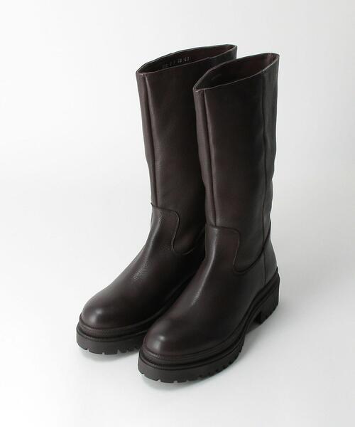 green label relaxing（グリーンレーベルリラクシング）の「＜Dell'Arte(デラールテ)＞ MID ブーツ（ブーツ・レディース・ブラック/ダークブラウン・36/38/37）」の2枚目の写真