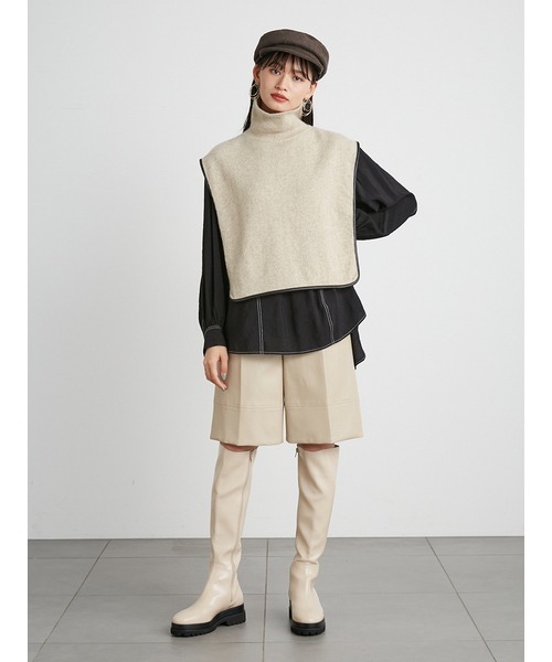 LILY BROWN（リリーブラウン）の「フェルトキャスケット（キャスケット・レディース・ブラック/ボルドー/ブラウン・FREE）」の20枚目の写真