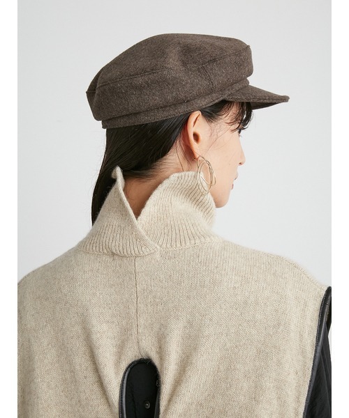 LILY BROWN（リリーブラウン）の「フェルトキャスケット（キャスケット・レディース・ブラック/ボルドー/ブラウン・FREE）」の9枚目の写真