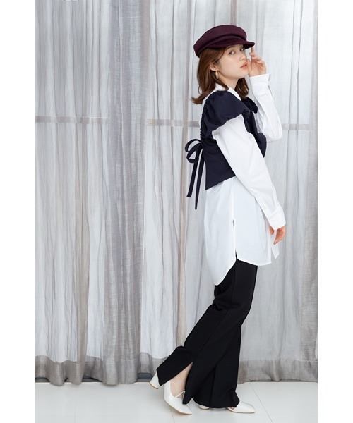 LILY BROWN（リリーブラウン）の「フェルトキャスケット（キャスケット・レディース・ブラック/ボルドー/ブラウン・FREE）」の5枚目の写真