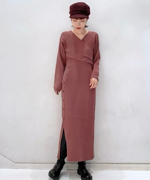 LILY BROWN（リリーブラウン）の「フェルトキャスケット（キャスケット・レディース・ブラック/ボルドー/ブラウン・FREE）」の7枚目の写真