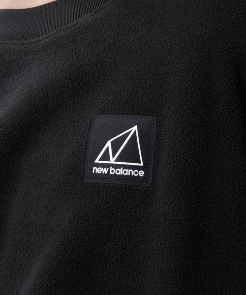 NEW BALANCE(ニューバランス)の「NB AT フリースクルー(スウェット・メンズ・ブラック/オレンジ系・LARGE/X-LARGE/MEDIUM/XX-LARGE/SMALL)」の5枚目の写真