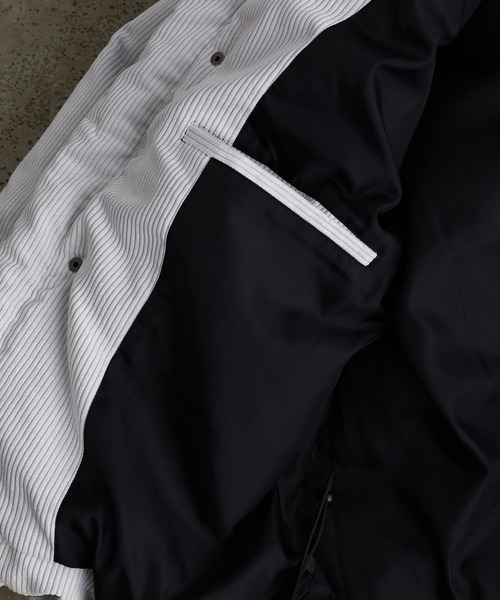 JUNRED(ジュンレッド)の「コーデュロイファイバールーズダウンジャケット(ダウンジャケット/コート・メンズ・オフホワイト/ブラック/ベージュ・S/M/L)」の13枚目の写真