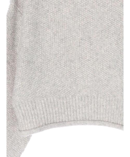 koe（コエ）の「クロップドボリュームニットプルオーバー*（ニット/セーター・レディース・グレー/ベージュ/イエロー・FREE）」の22枚目の写真