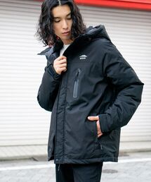 【OUTDOOR PRODUCTS/アウトドアプロダクツ】撥水防風ストレッチ耐水圧10000mm切替中綿フードジャケット