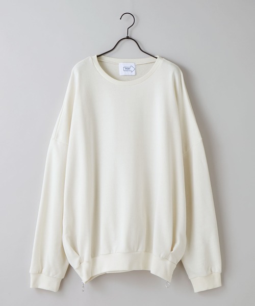 anown(アノン)の「サイドリングジップビッグバルーンスウェット【KEI×anown 限定コラボ】(スウェット・メンズ・オフホワイト/グレイッシュブルー/ブラウン系/チャコールグレー/スミクロ・M/XS/S/L)」の22枚目の写真