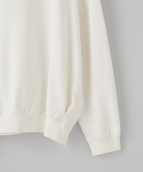 anown(アノン)の「サイドリングジップビッグバルーンスウェット【KEI×anown 限定コラボ】(スウェット・メンズ・オフホワイト/グレイッシュブルー/ブラウン系/チャコールグレー/スミクロ・M/XS/S/L)」の11枚目の写真