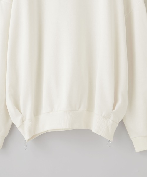 anown(アノン)の「サイドリングジップビッグバルーンスウェット【KEI×anown 限定コラボ】(スウェット・メンズ・オフホワイト/グレイッシュブルー/ブラウン系/チャコールグレー/スミクロ・M/XS/S/L)」の13枚目の写真