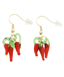 チャイハネ | 【チャイハネ】チリペッパーピアス(ピアス（両耳用）)