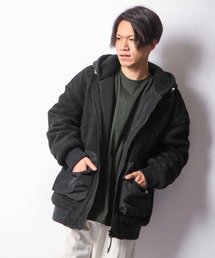 【MISHKA】オーバーサイズボアブルゾン