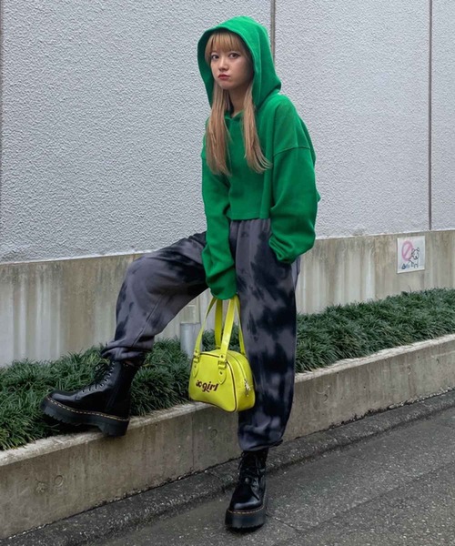 X-girl（エックスガール）の「MINI BOSTON BAG/エナメル/ミニ ボストンバッグ/ショルダーバッグ（ボストンバッグ・レディース・ブラウン/ピンク/イエロー/オフホワイト/ベージュ/ブラック・ONE SIZE）」の21枚目の写真