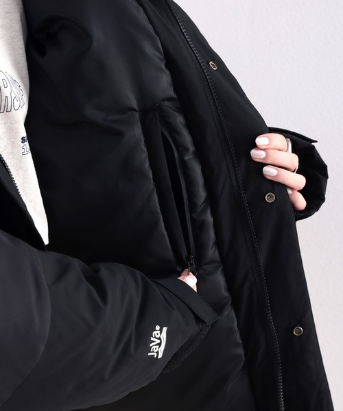 Java(ジャバ)の「《Javaジャバコラボ》極暖、異素材パネルフェイクダウンジャケット(ダウンジャケット/コート・メンズ・ブラック/ベージュ・LARGE/MEDIUM/X-LARGE)」の9枚目の写真