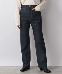 LOWRYS FARM | セルフカットストレートデニムパンツ　261922(デニムパンツ)