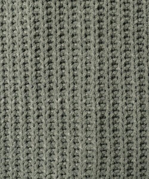 BASECONTROL(ベースコントロール)の「◆ポリエステル モールヤーン 畦編み クルーネックニット(ニット/セーター・メンズ・ライトグリーン系/サックスブルー/グレー系その他/キャメル/グレー/ライトグリーン・03/02/04)」の14枚目の写真
