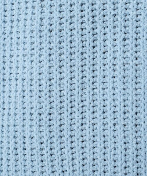 BASECONTROL(ベースコントロール)の「◆ポリエステル モールヤーン 畦編み クルーネックニット(ニット/セーター・メンズ・ライトグリーン系/サックスブルー/グレー系その他/キャメル/グレー/ライトグリーン・03/02/04)」の15枚目の写真