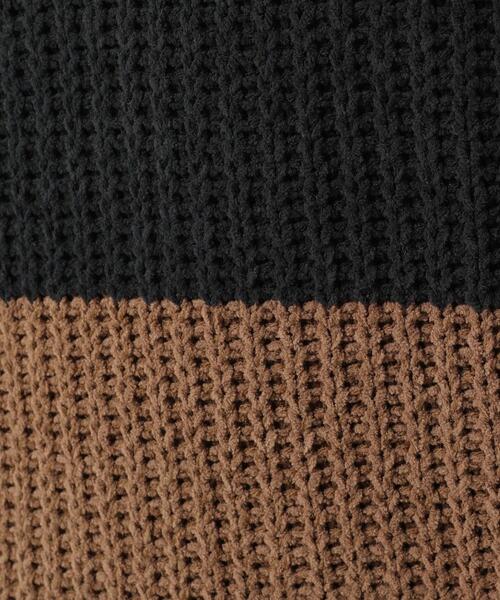 BASECONTROL(ベースコントロール)の「◆ポリエステル モールヤーン 畦編み クルーネックニット(ニット/セーター・メンズ・ライトグリーン系/サックスブルー/グレー系その他/キャメル/グレー/ライトグリーン・03/02/04)」の17枚目の写真