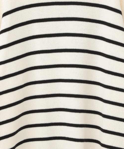 Heather（ヘザー）の「ハイネックボーダーチュニックニット  264778（ニット/セーター・レディース・ホワイト系その他/ブラック系その他/グリーン系その他・FREE）」の14枚目の写真