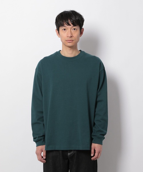 LAKOLE（ラコレ）の「16/2天竺ロングTシャツ / 262321（Tシャツ/カットソー・メンズ・ホワイト/ブラック/サックスブルー/グリーン・MEDIUM/LARGE）」の16枚目の写真