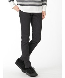 m.f.editorial（エムエフエディトリアル）の「エムエフエディトリアルメンズ/m.f.editorial:MEN ハイパーストレッチ ピンヘッド トラウザースキニーパンツ（チノパンツ・メンズ）」