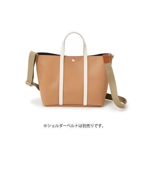 Breath TOPKAPI（ブレストプカピ）の「【WEB限定】【Breath TOPKAPI /ブレス トプカピ】RHOMBUS ランバス 船型 ミニ トートバッグ S（トートバッグ・レディース・ベージュ/グレー/クリーム/オフホワイト・FREE）」の10枚目の写真