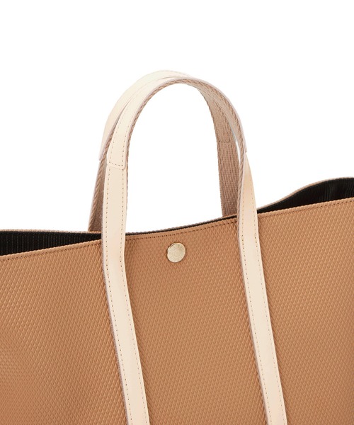 Breath TOPKAPI（ブレストプカピ）の「【WEB限定】【Breath TOPKAPI /ブレス トプカピ】RHOMBUS ランバス 船型 ミニ トートバッグ S（トートバッグ・レディース・ベージュ/グレー/クリーム/オフホワイト・FREE）」の14枚目の写真