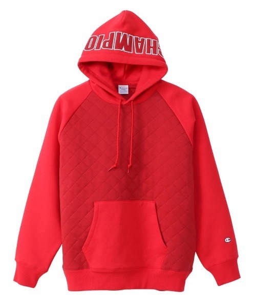 Champion quilted half zip hoodie Clearance